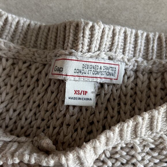GAP Short Sleeve Open-Stitch Sweater Top ASO Clara Oswald - Picture 7 of 10